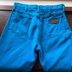 Vintage Teal Wranglers